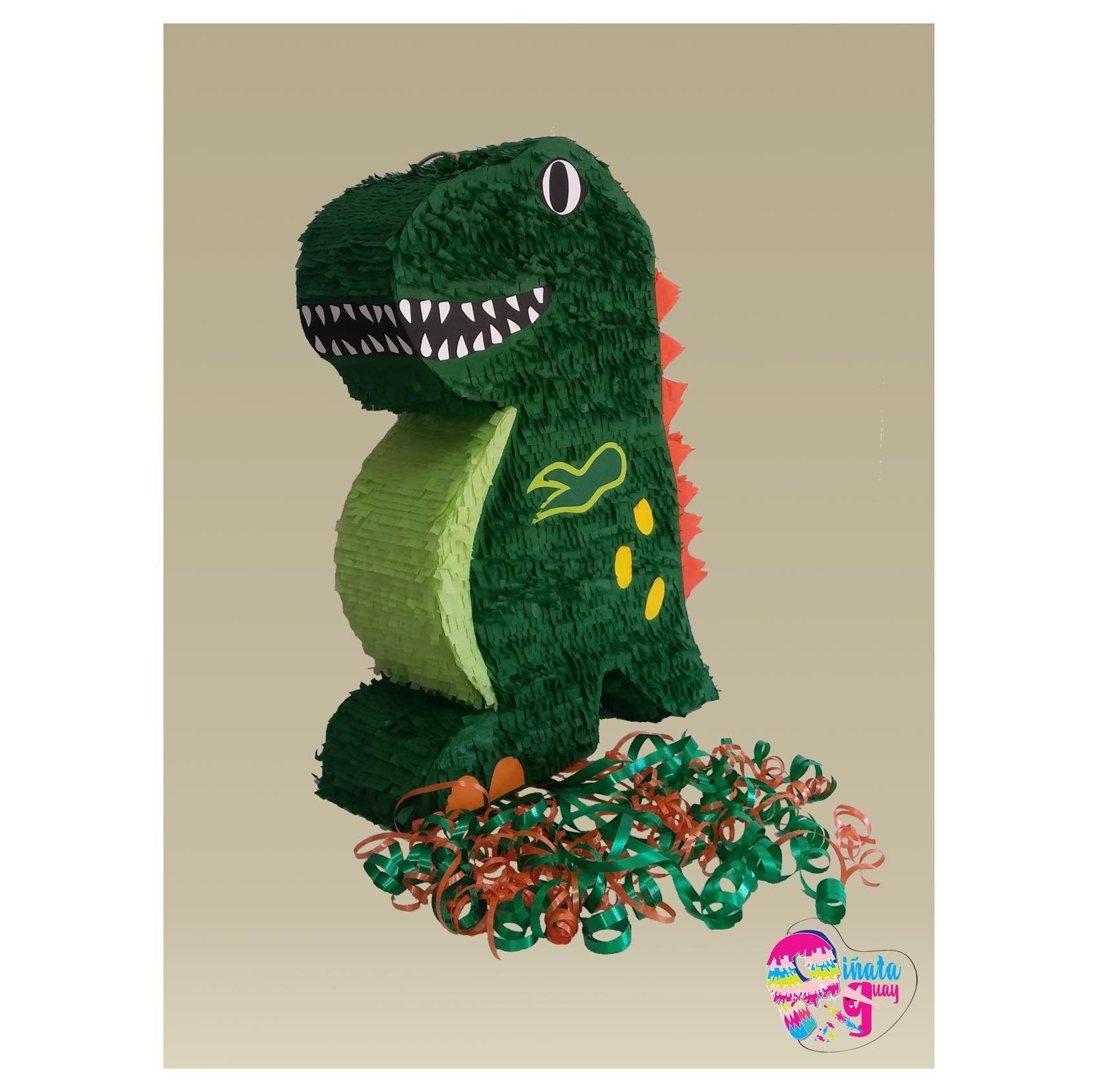 Piñata de dinosaurio - Piñata Guay