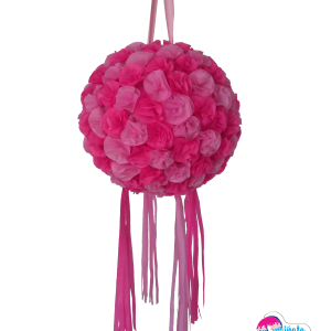 Piñata esfera de flores